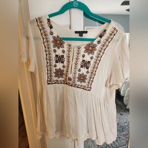 American Eagle, Medium, multi color, blouse